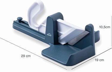 Слайсер для колбас, лезвие из нержавеющей стали, 29 x 19 x 10,5 см, серый LACOR