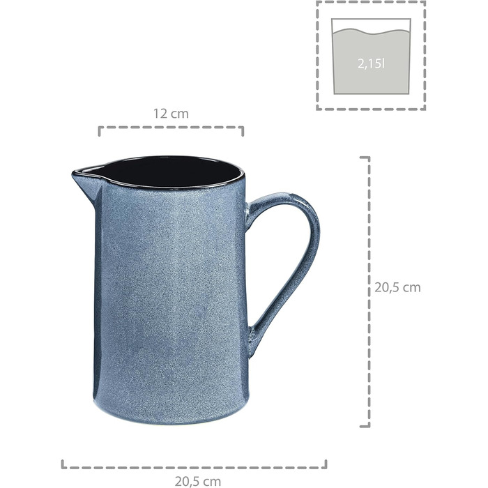 Співачка Набір молока та цукру Darwin 3 шт., Цукорниця та набір глечиків для молока Кераміка, Цукорниця з кришкою та глечиком для молока, Контейнер для молока та дозатор для цукру ручної роботи, Контейнер для цукру Blue (набір кави та тістечок)