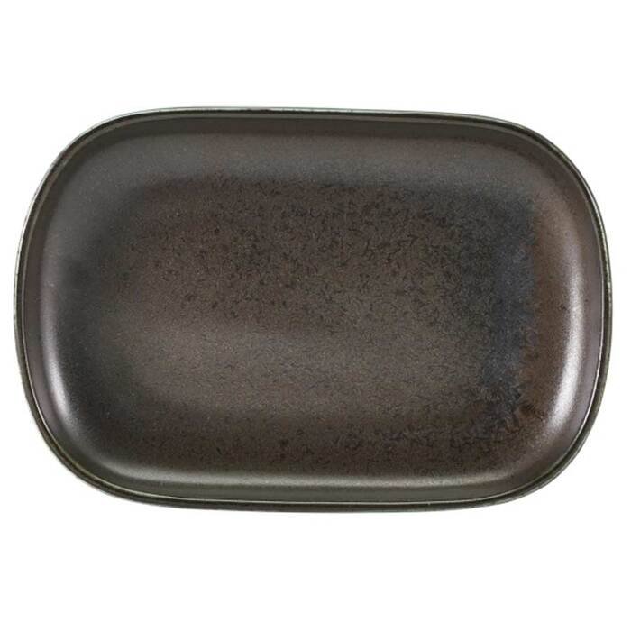 Страва прямокутна 34.5x23.5 см, Terra Porcelain Black, GenWare