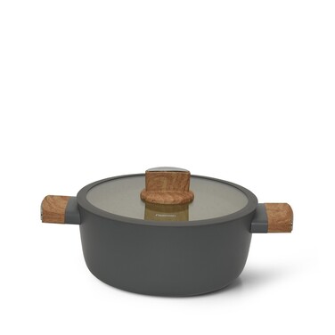 Кастрюля со стеклянной крышкой 20 см 2,24 л ARIA Fissman