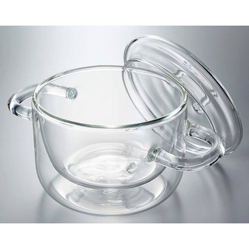 Ємність з ручками і кришкою Thermic Glass 250 мл A11643G3902AA01 LUIGI BORMIOLI