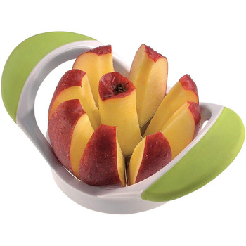 Слайсер для яблук і груш Westmark/серцевина для фруктів, ø 9 см, алюміній/нержавіюча сталь, срібло, 51102260 (пластик 8p)