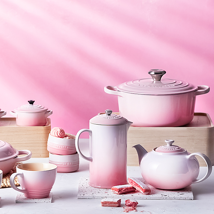Френч-прес 800 мл Рожевий Shell Pink Le Creuset