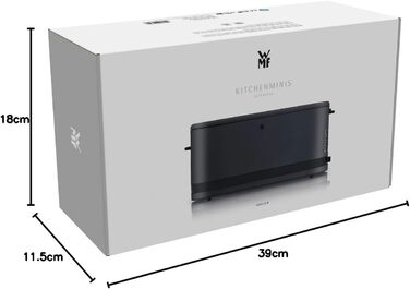 Тостер 900 Вт чорний KÜCHENminis WMF