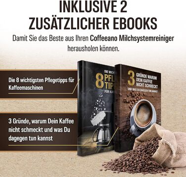 Засіб для чищення системи подачі молока 2 х 750 мл Coffeeano