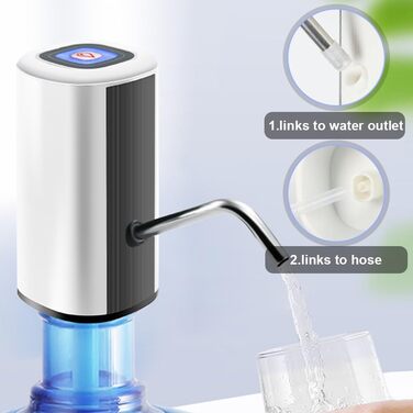 Диспенсер для води чорно-білий DONGKER