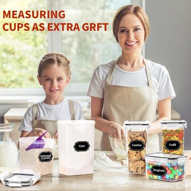 Набір ємностей для зберігання, 16 предметів, Skroam