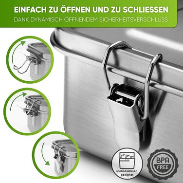 Ланч-бокс металевий 1400 мл Blockhütte