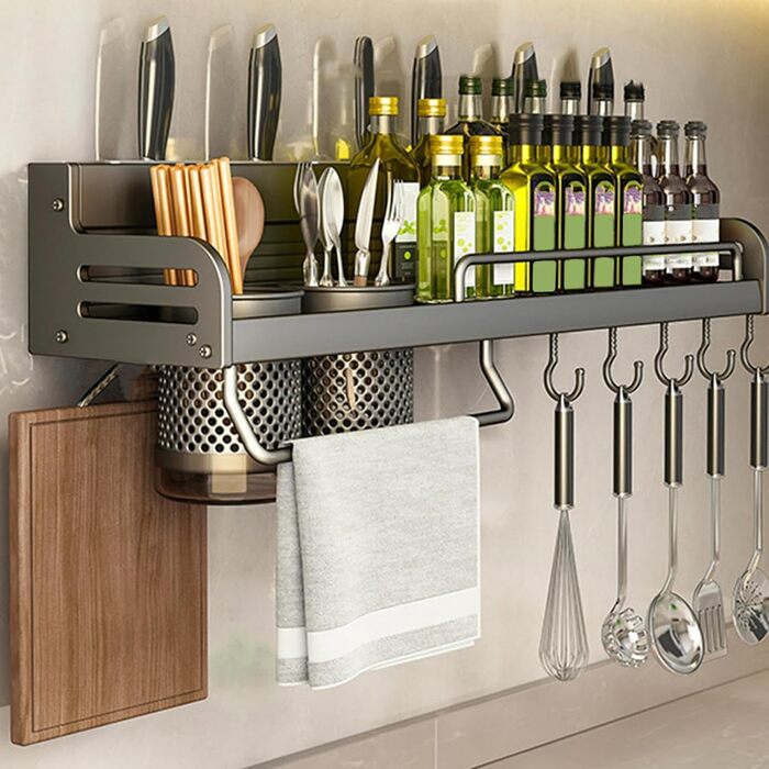 Настінний органайзер для кухонного приладдя 40 см Jlobnyiun