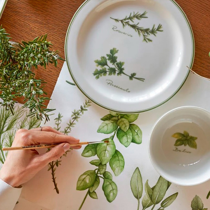 Банка для сахара фарфора 350 мл La Porcellana Bianca