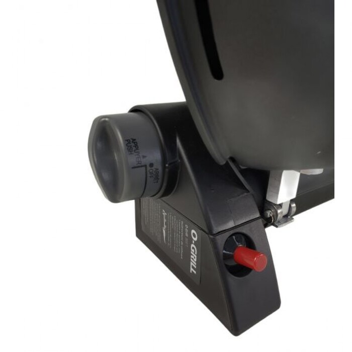 Портативный переносной газовый гриль O-GRILL 900, черный+шланг в подарок! Код: 009062