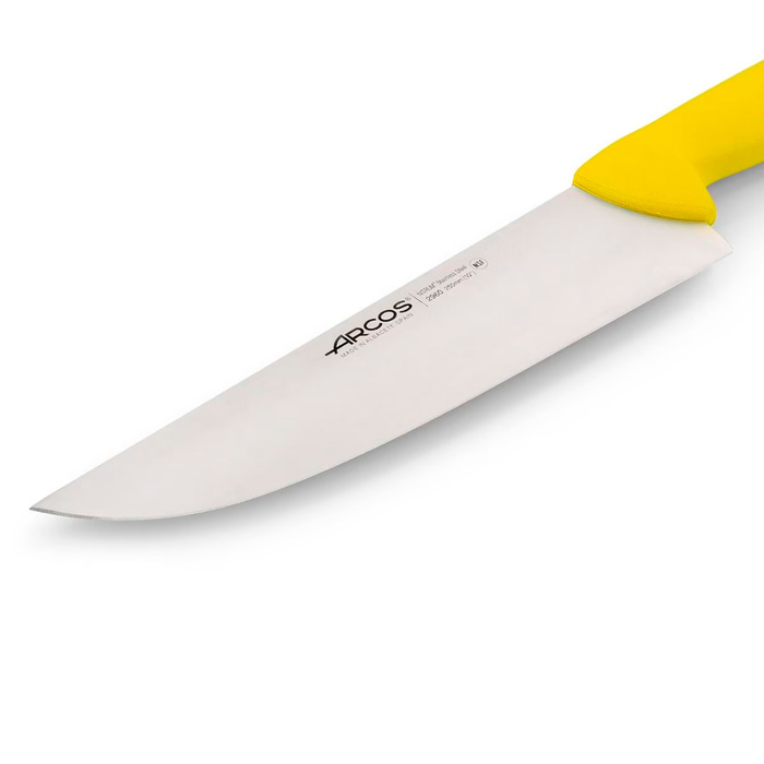 296000 Ніж м`ясника 250 мм серія '2900' жовтий