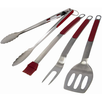 Набор инструментов Grill Pro для гриля, нержавеющая сталь