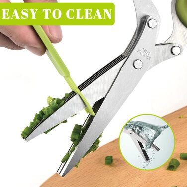 Кухонні ножиці  з 5 лезами 2 шт OT-NVWOZR