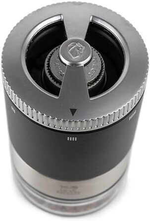 Подарочный набор, Мельница для перца, Мельница для перца, Графит, 11 см вкл. три банки для перца премиум-класса, 41748, древесина бука (Maestro Crus / Rservoir)