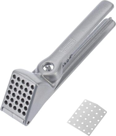 Прес для часнику Westmark - Premium Graphite Edition - з очисним елементом - не потребує очищення - для часнику, імбиру та інших - менше зусиль (Extracta)