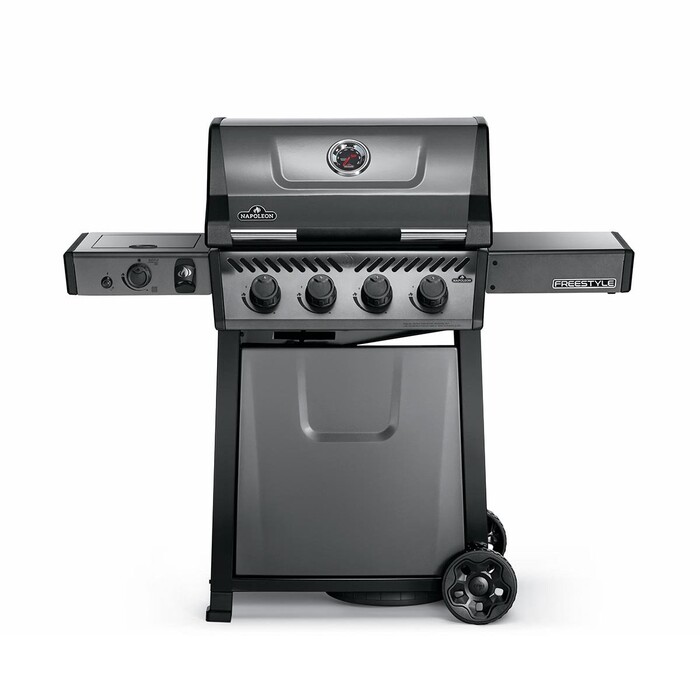 Газовый гриль Napoleon Freestyle 425 с боковой конфоркой Sizzle Zone, графитовый F425SIBPGT-RU Код: 010092