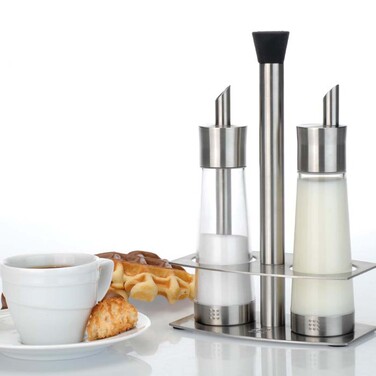 Набір BergHOFF ємностей для цукру та вершків на підставці