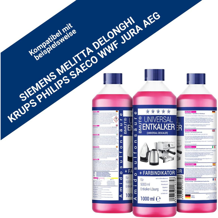 Універсальний засіб для видалення накипу 1 л BMUT