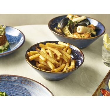 Миска конусная 16 см, 540 мл, Terra Porcelain Aqua Blue, GenWare