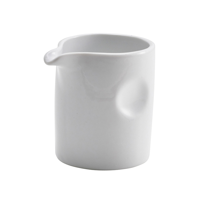 Молочник 85 мл, без ручки, білий, GenWare