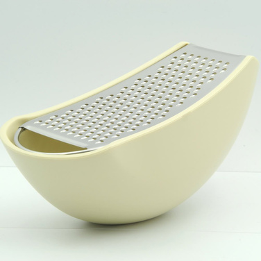 Терка 7,8х15,5х7,5 см слонова кістка Parmenide Alessi