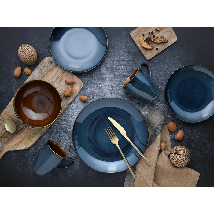 Набор посуды на 4 персоны, 16 предметов, Mallorca Creatable