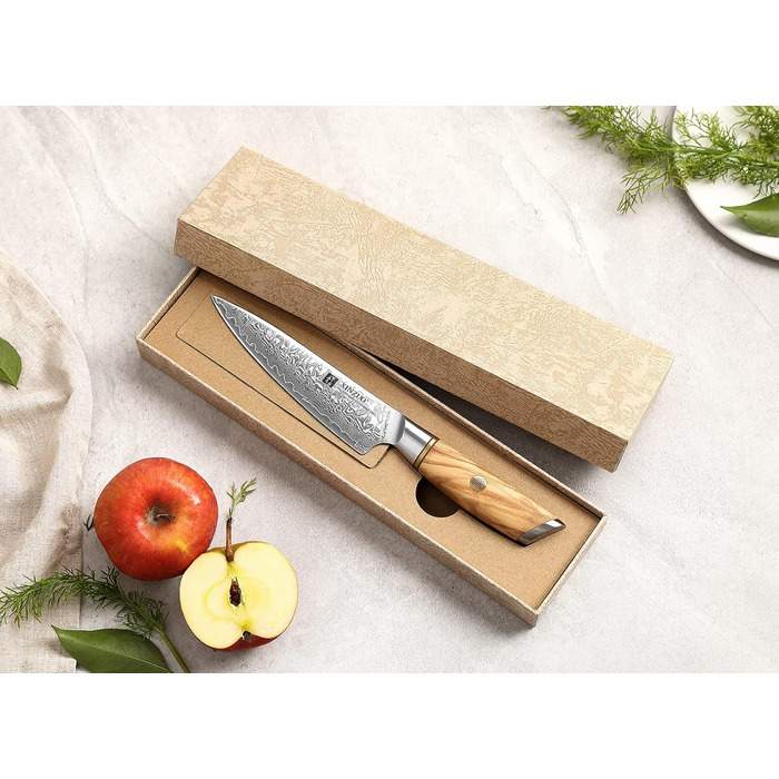 Універсальний ніж 13 см, дамаська сталь XINZUO