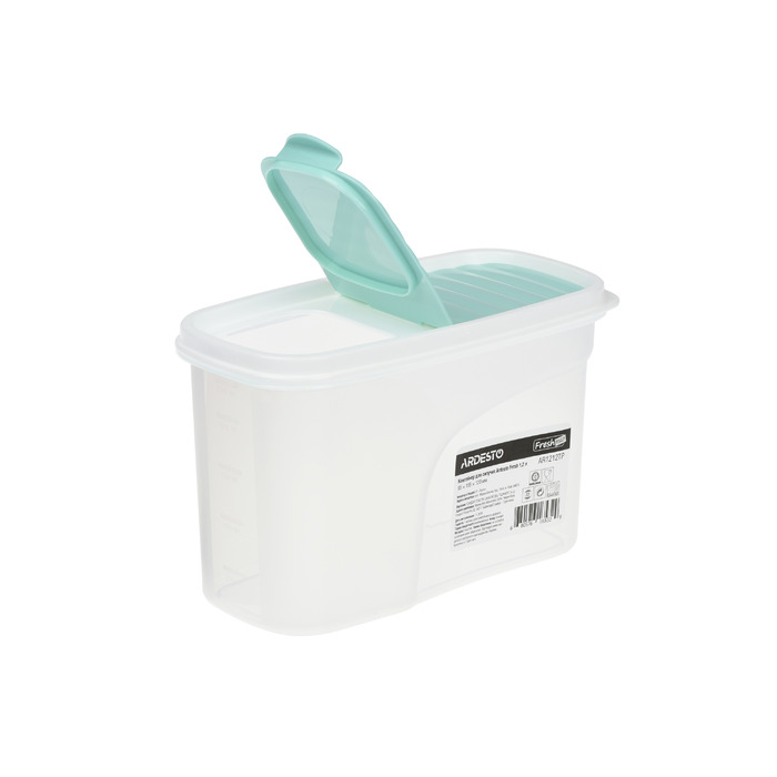 Прозорий пластиковий контейнер для сипучих 1,2 л ARDESTO