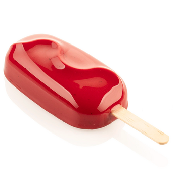 GEL18 CLASSIC WAVE Набір для морозива на паличці 93x48 h30 мм (2 форми 6х88 мл+50 паличок+підставки)