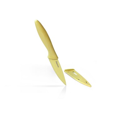 Обробний ніж Fissman CARAMELLA 10 см у чохлі (2550)