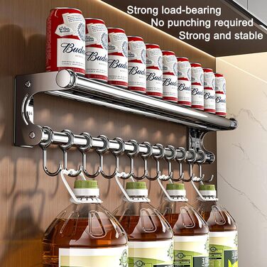 Настінний органайзер для кухонного приладдя 40 см VaNaeni