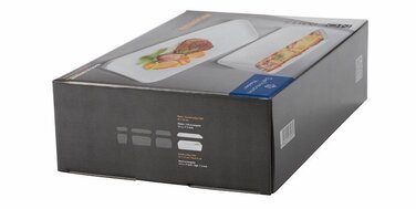 Форма для запікання з кришкою 36 х 24 х 8 см, біла No Limits Seltmann