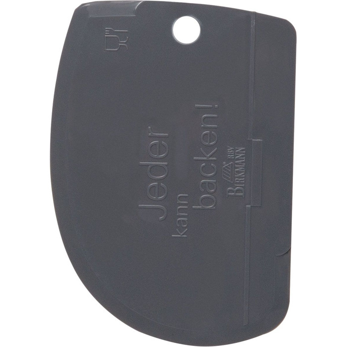 Скребок для тіста, 5 x 3 x 2 см, сірий, Easy Baking RBV Birkmann