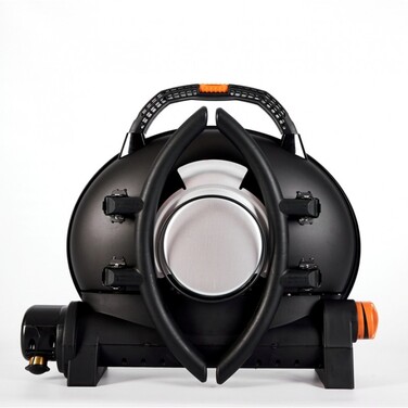 Портативный переносной газовый гриль O-GRILL 500, черный шланг в подарок! Код: 008287