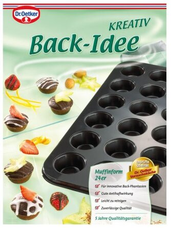 Форма для випічки на 24 маффіни Back - Idee Kreativ Dr. Oetker