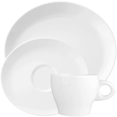 Кавовий сервіз 18 предметів білий Organic No Limits Seltmann