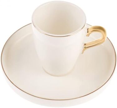 Набір чашок та блюдець для кави на 6 персон Pippo Espresso Karaca