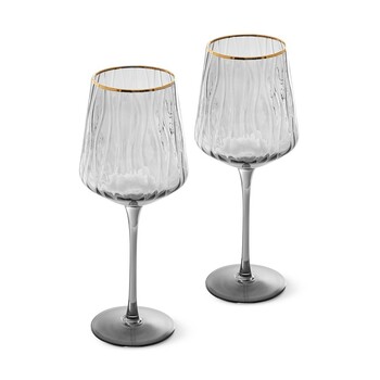 Набір з 2-х бокалів Fissman для білого вина 470 мл скло (19059)