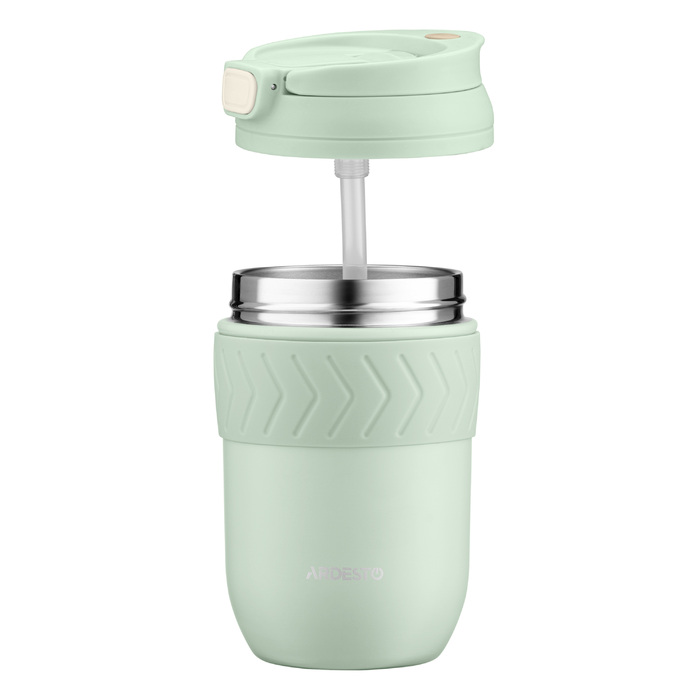 ARDESTO Термокухоль Cosy 400 мл, нержавіюча сталь, зелений