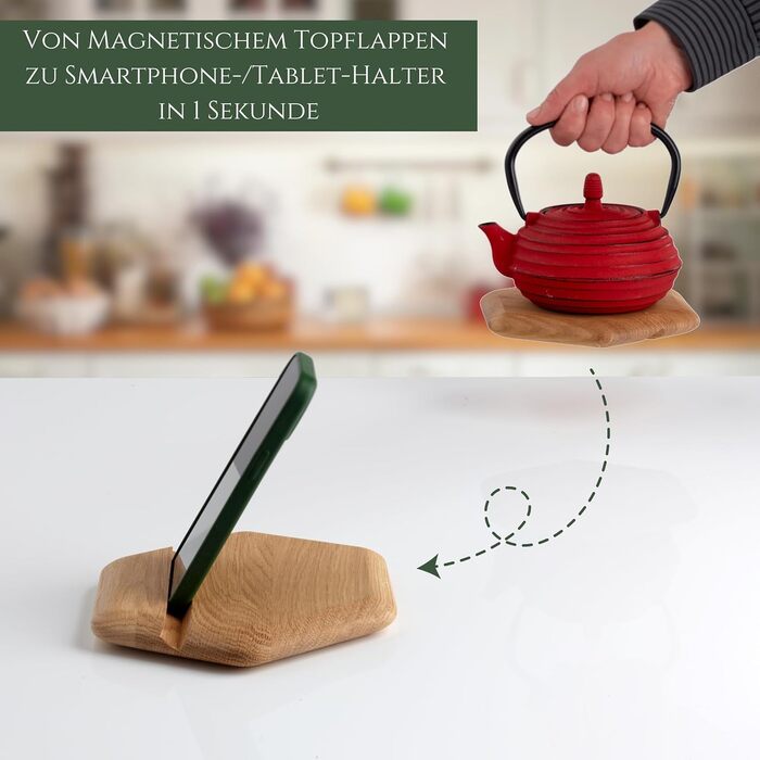 Магнітна підставка під гаряче Luxanco