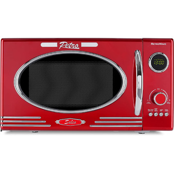 Мікрохвильова піч 2-в-1, 900 Вт червоний Salco