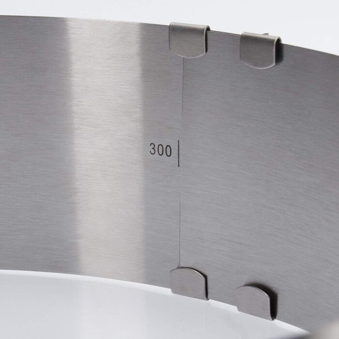 Кольцо для торта Westmark, очень высокое, Ø 16 30 см переменное, нержавеющая сталь, серебристый, 31312260 одинарное кольцо для торта высота 8,5 см