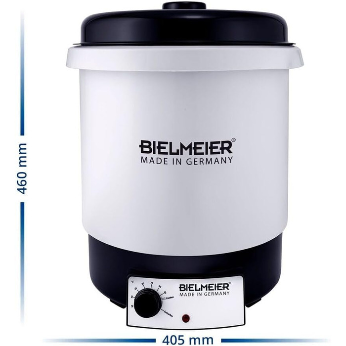 Консерватор 29 л 2000 Вт білий Bielmeier