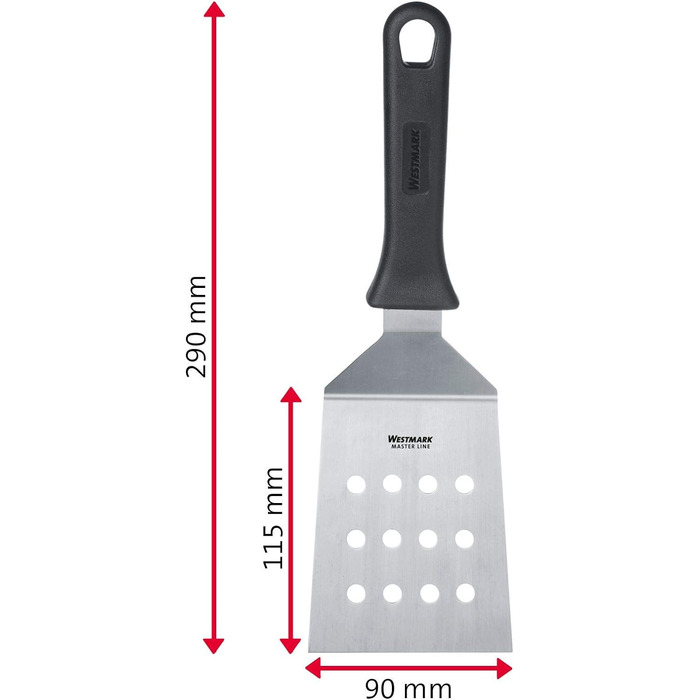 Лопатки для гриля з перфорованим та закритим лезом Master Line Westmark