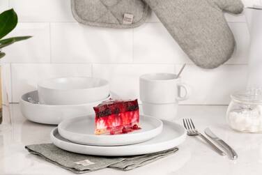 ARDESTO Чашка Trento, 390 мл , біла, кераміка