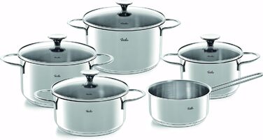 Набор кастрюль из нержавеющей стали, 5 предметов Copenhagen Fissler