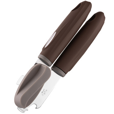 ARDESTO Консервний ніж Gemini, 19.9см, нержавіюча сталь, пластик, сіро-коричневий