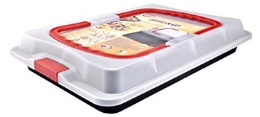 Форма для випічки прямокутна з кришкою 25 x 36 см Bake Go Dr. Oetker