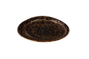 Тарілка мілка трикутна Style Point Authentic Jersey d27 см  brown QU91035